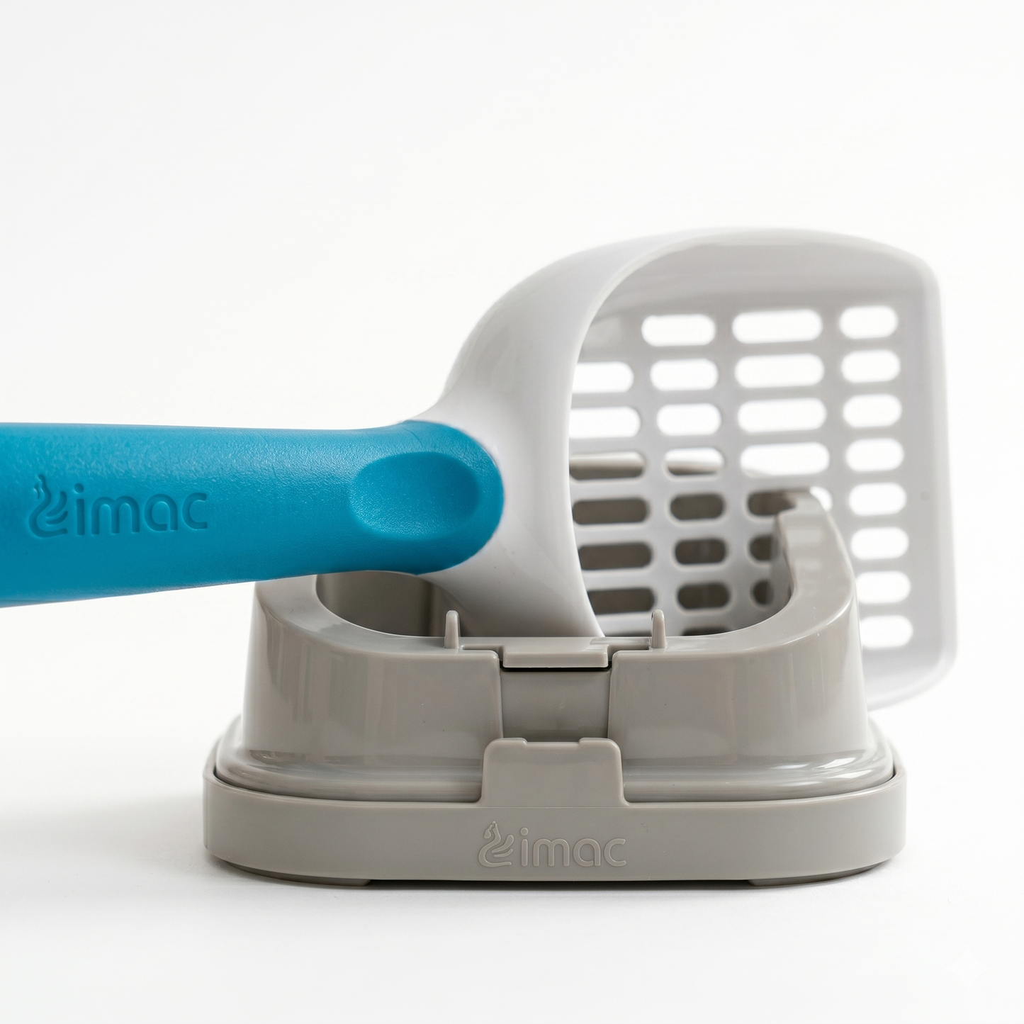 Imac Romeo Kattenbakschep met Houder, Hark en Opvangbakje | Universele Kleur