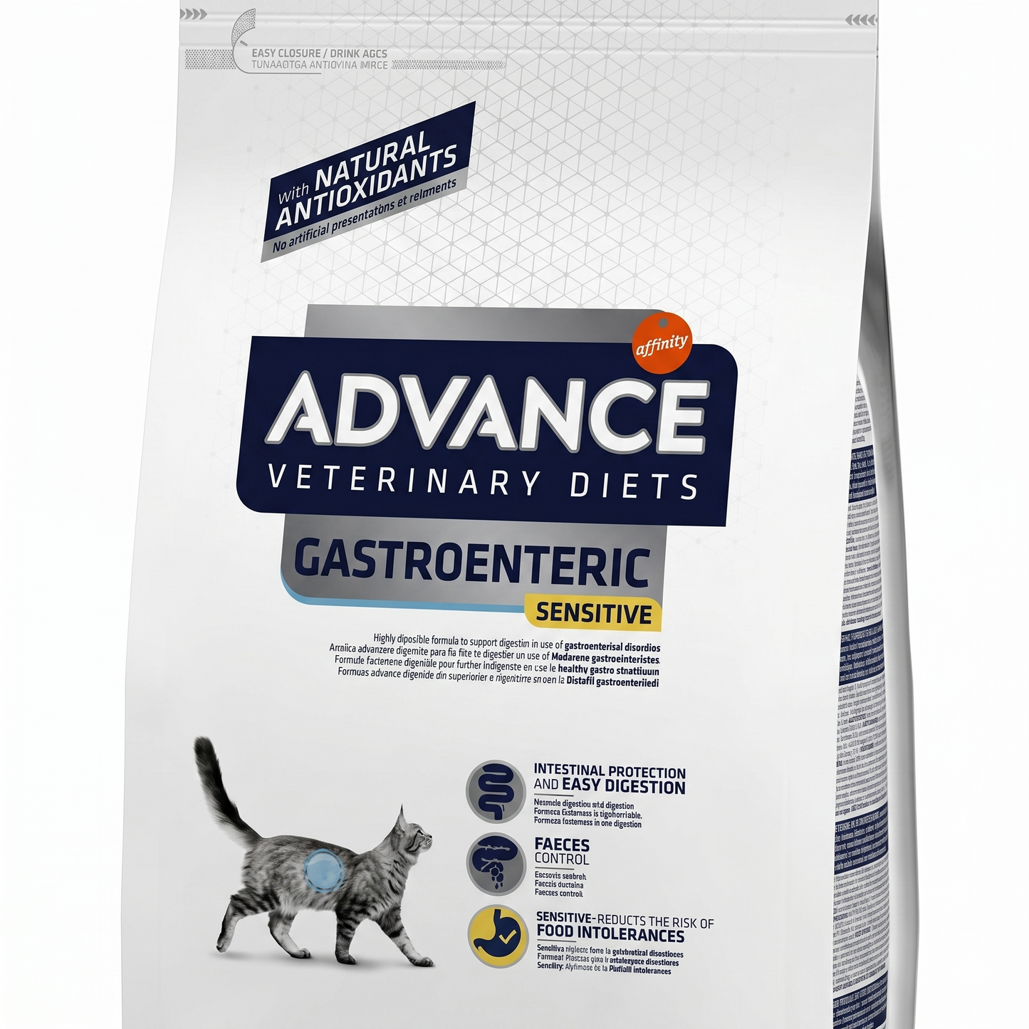 Advance Veterinary Diet Cat Gastroenteric Sensitive Dieetvoer Spijsvertering Kat | 1,5kg