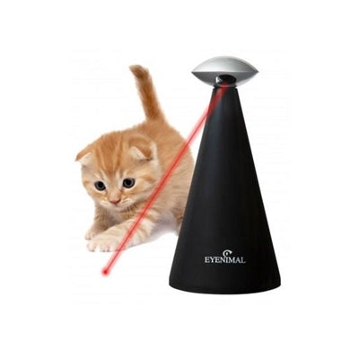 Eyenimal Automatische Laser Interactief Speelgoed Kat & Hond met Timer | 10x10x20cm