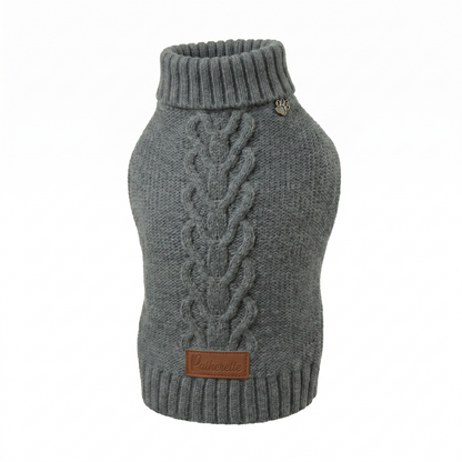Croci Homy Celtic Hondentrui Warm & Stijlvol met Aanlijning | Grijs 25cm