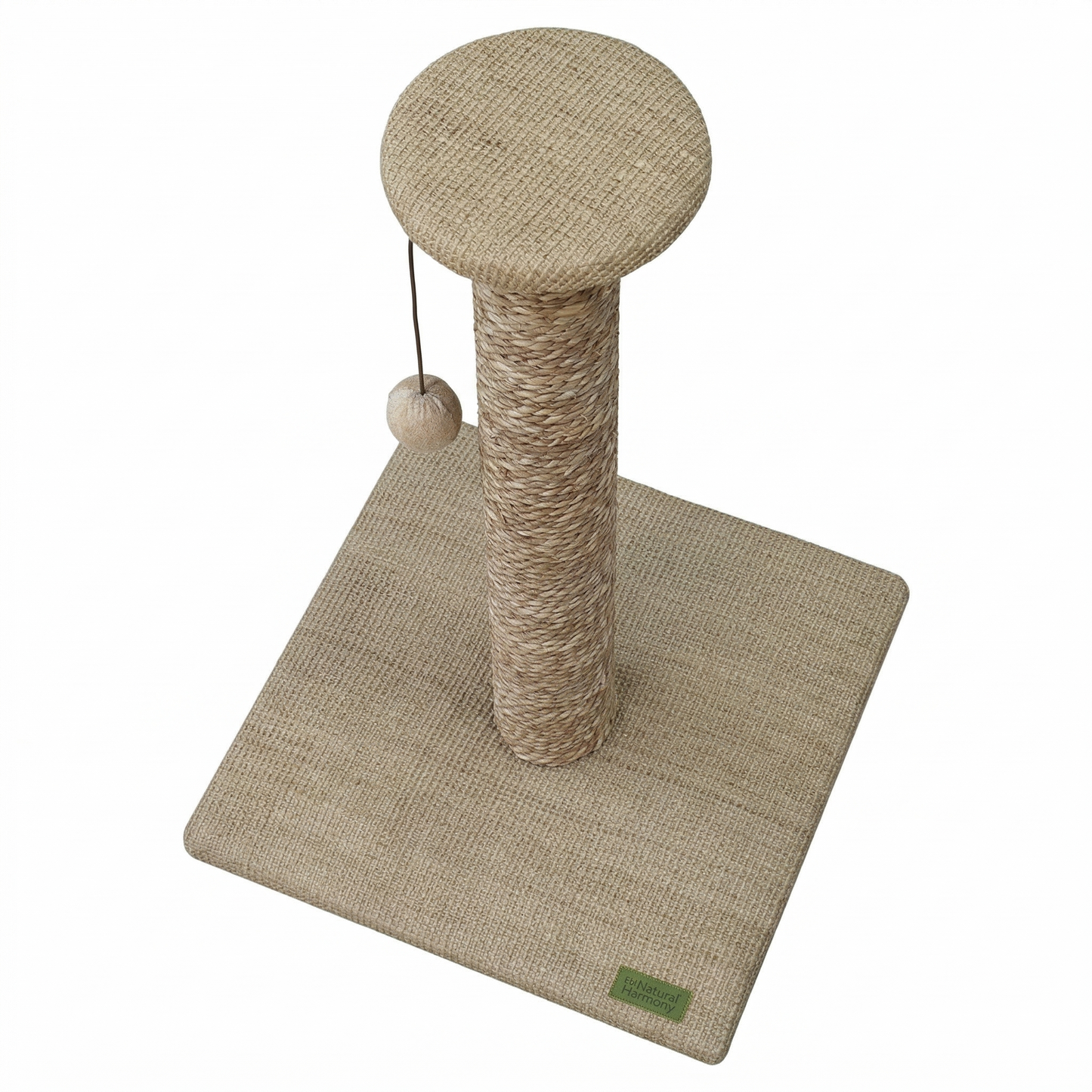 Ebi Natural Harmony Krabpaal Waterhyacint & Sisal met Pluche Ligvlak