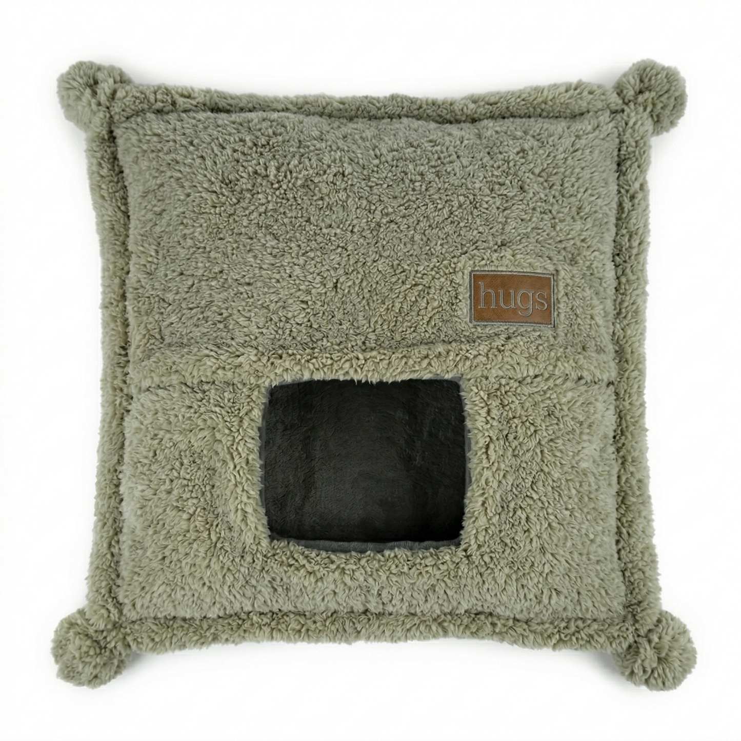 Happy Pet Kattenslaapzak Hugs Snuggle Pluche Kussen & Slaapzak in Één | 50x50cm