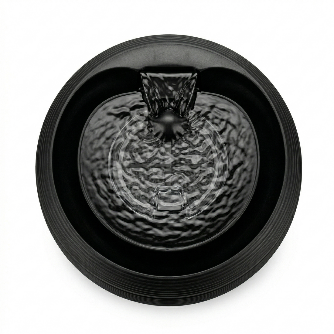 Martin Drinkfontein Kat & Kleine Hond met Filter en Circulatie | Zwart 2,5L