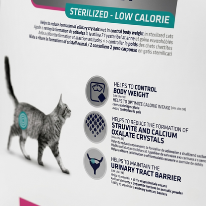 Advance Veterinary Diet Cat Urinary Sterilized Dieetvoer Urinewegen Gesteriliseerde Kat | 2,5kg