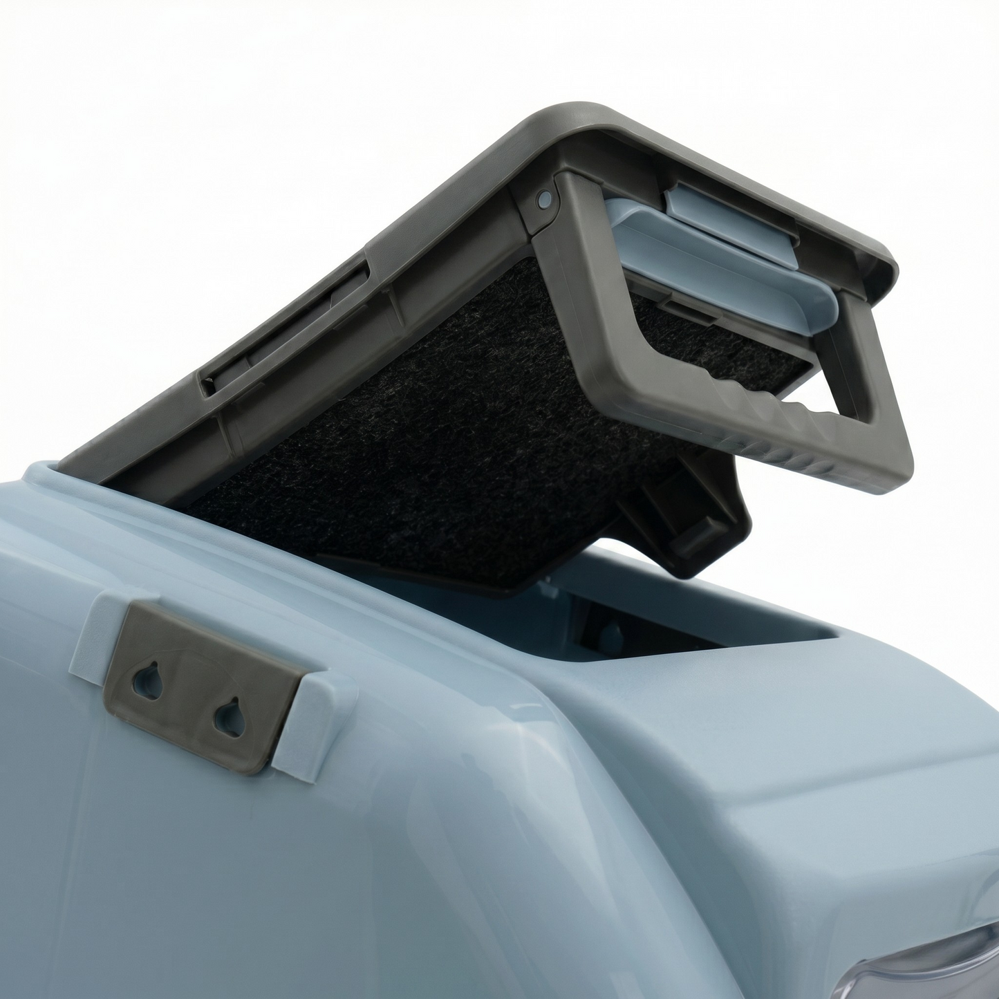 Imac Easy Cat Kattenbak Gerecycled Plastic met Deur | Blauw