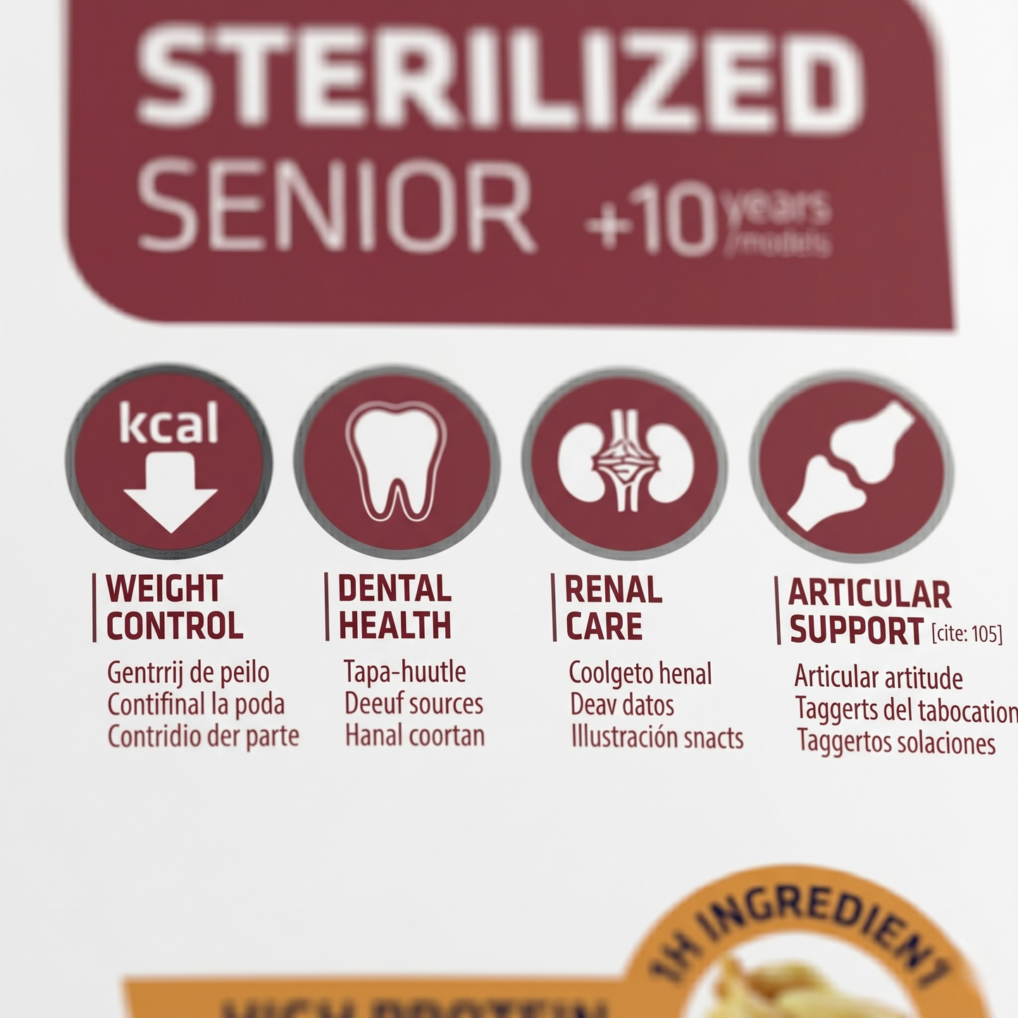 Advance Cat Sterilized Sensitive Senior 10+ Compleetvoer Gesteriliseerde Oudere Kat | 10kg