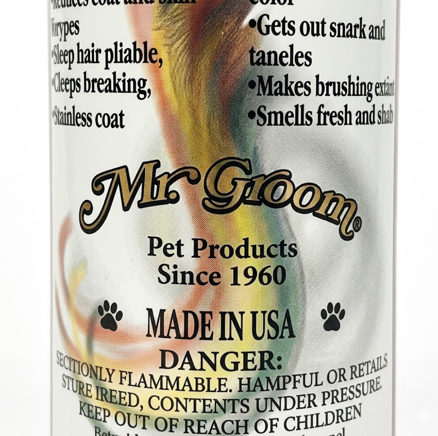 Mr Groom Coat En Skin Conditioner En Glansspray