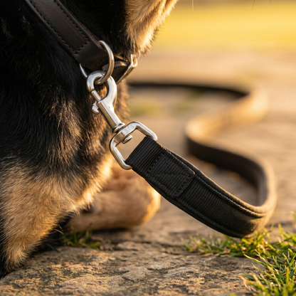 COA Clix Trainingslooplijn Hond 10 Meter Zwart met Volledige Controle