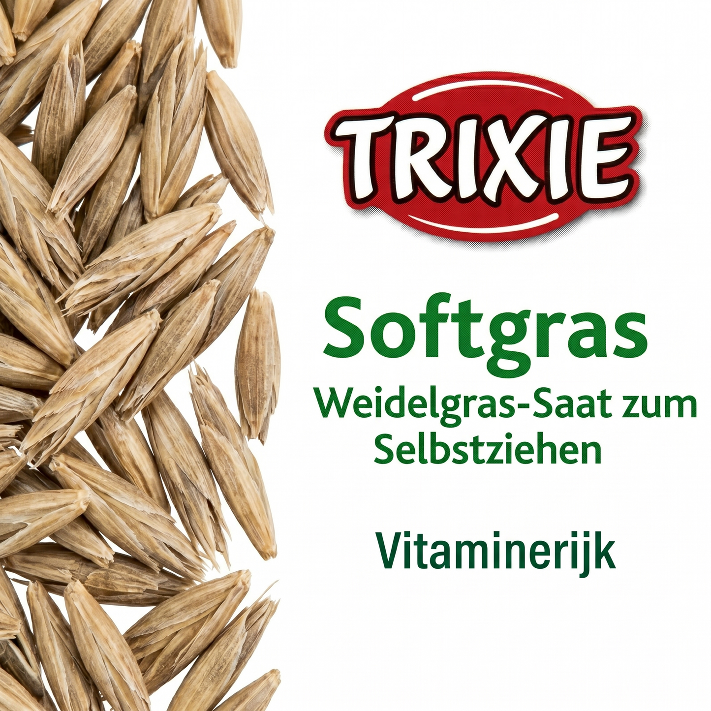 Trixie Softgras Bak Graszaad Kweken voor Kittens | Vitaminerijk