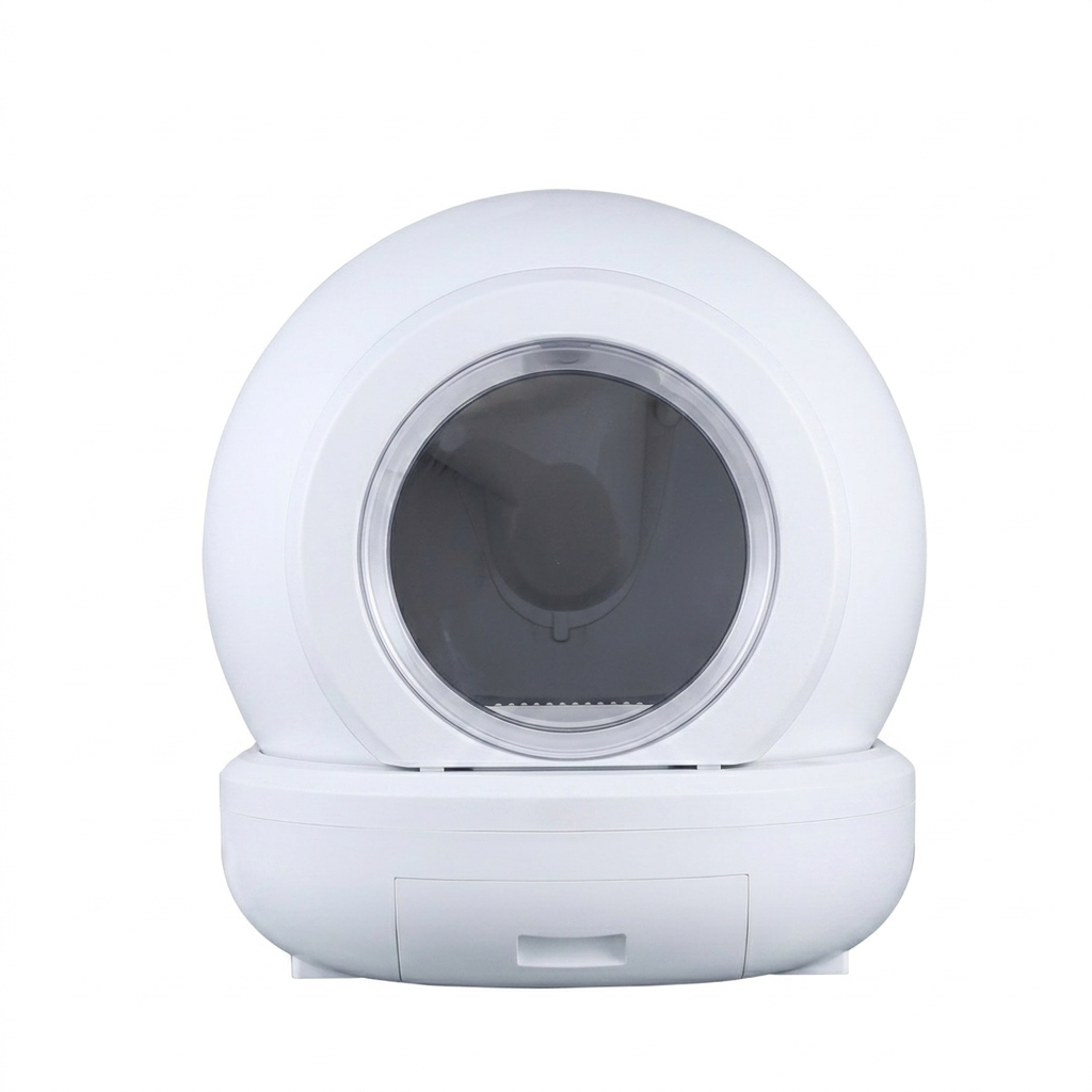 Martin Automatische Kattenbak met App-bediening | Wit 65L