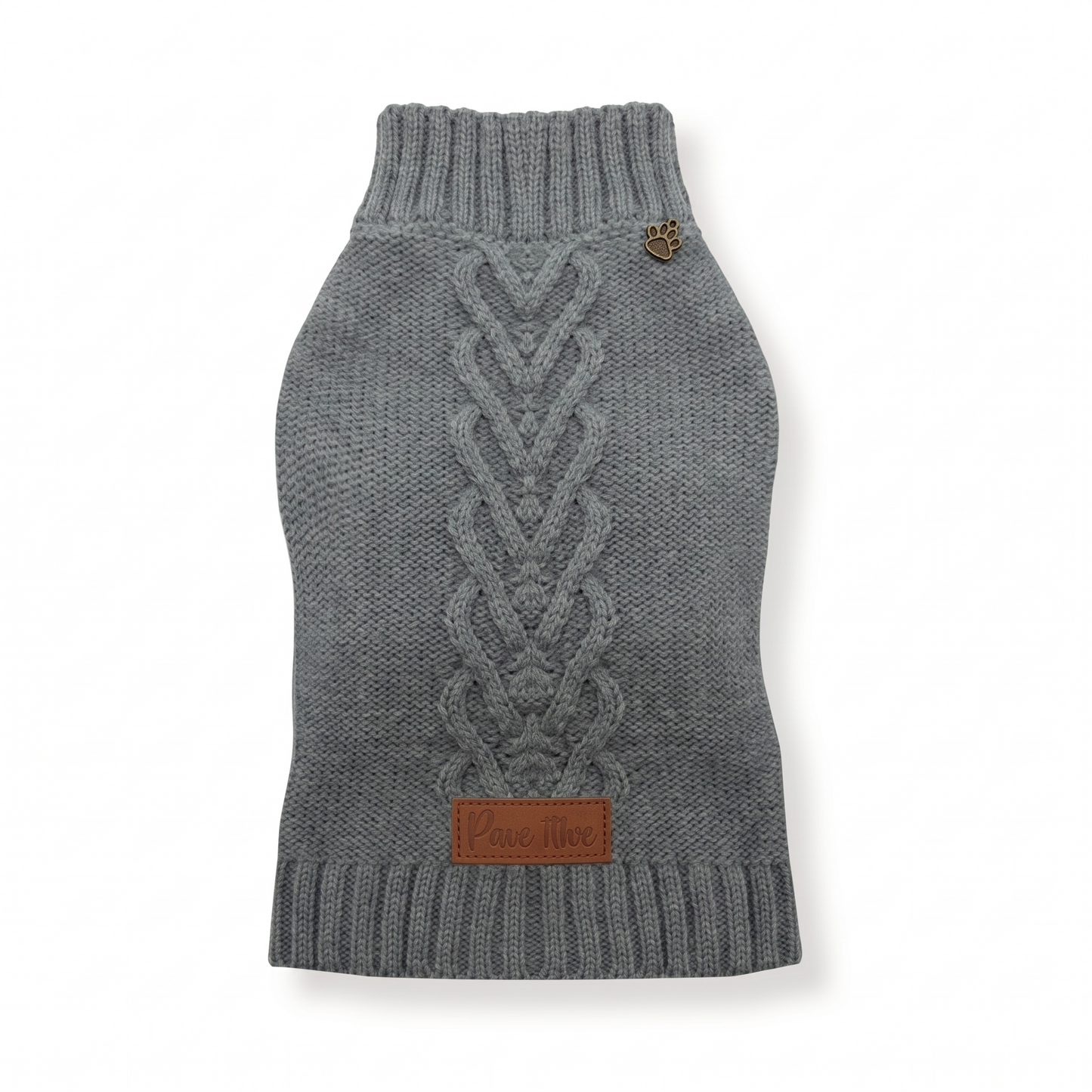 Croci Homy Celtic Hondentrui Warm & Stijlvol met Aanlijning | Grijs 25cm
