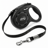 Flexi Black Design Rollijn Tape Stijlvol Rolmechanisme Hond | Zwart S 5m
