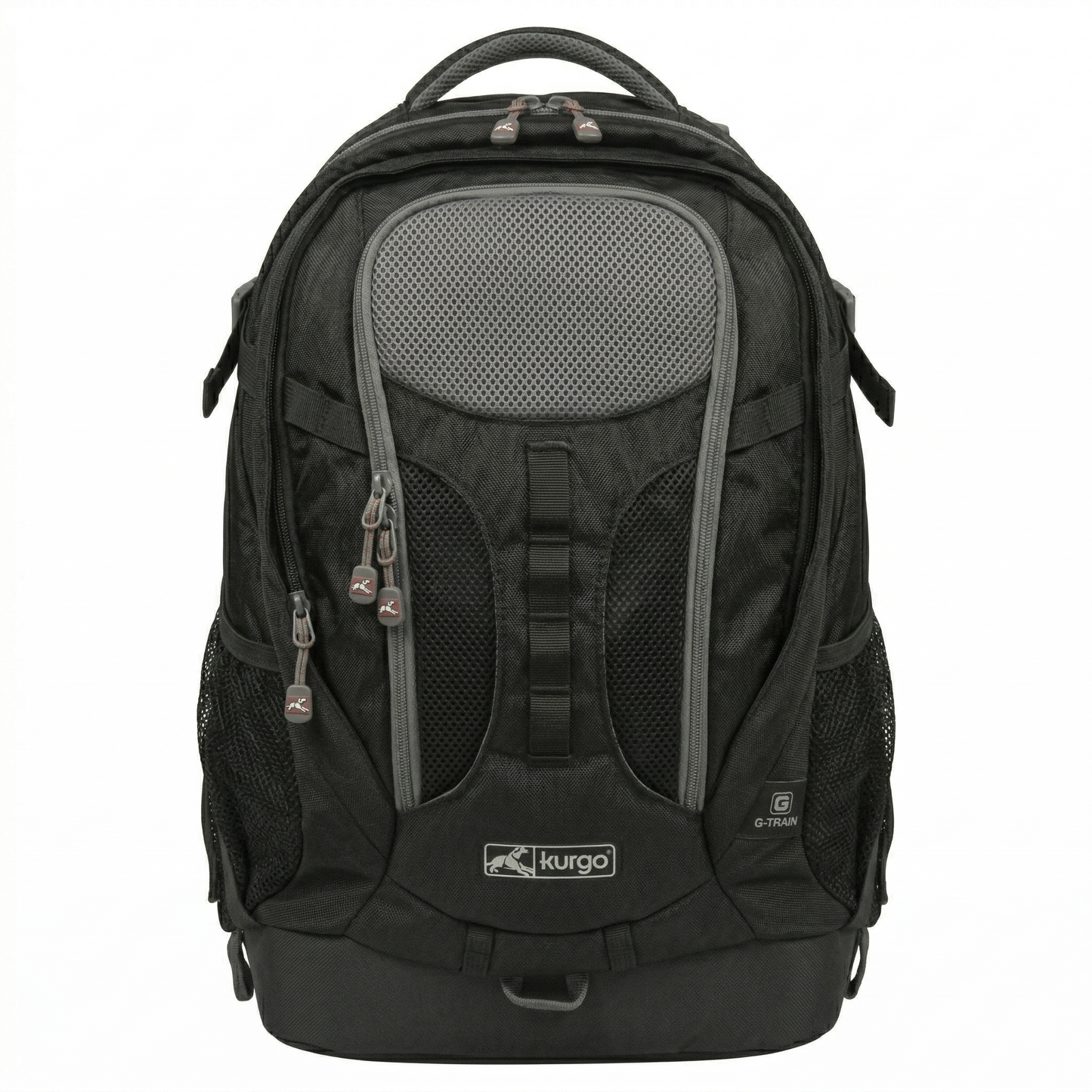 Kurgo G-Train Hondenrugzak met Laptopvak en Hondenvak | Zwart 41x23x50cm