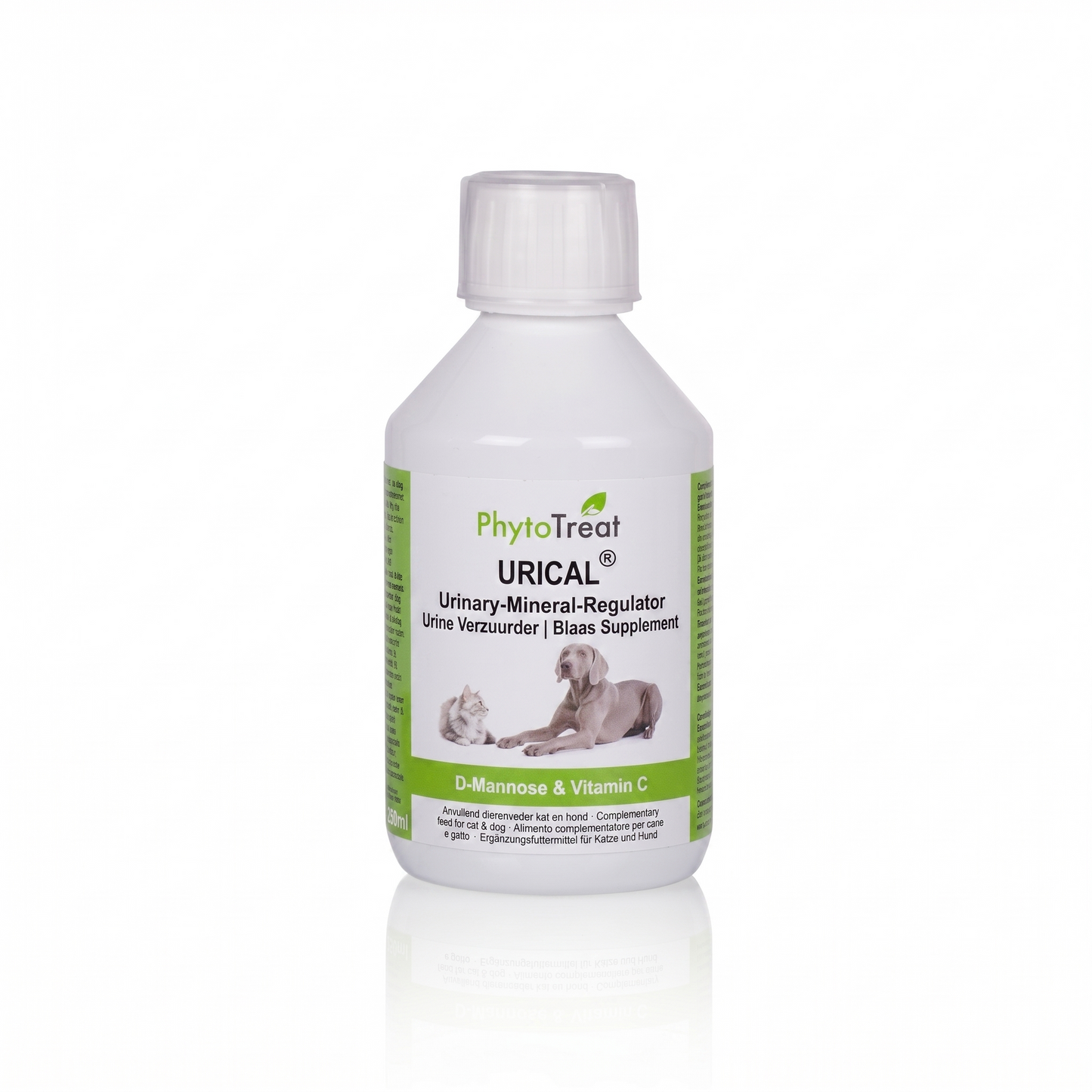 Phytotreat Urical Urine Verzuurder Blaas Supplement Hond & Kat 250ml