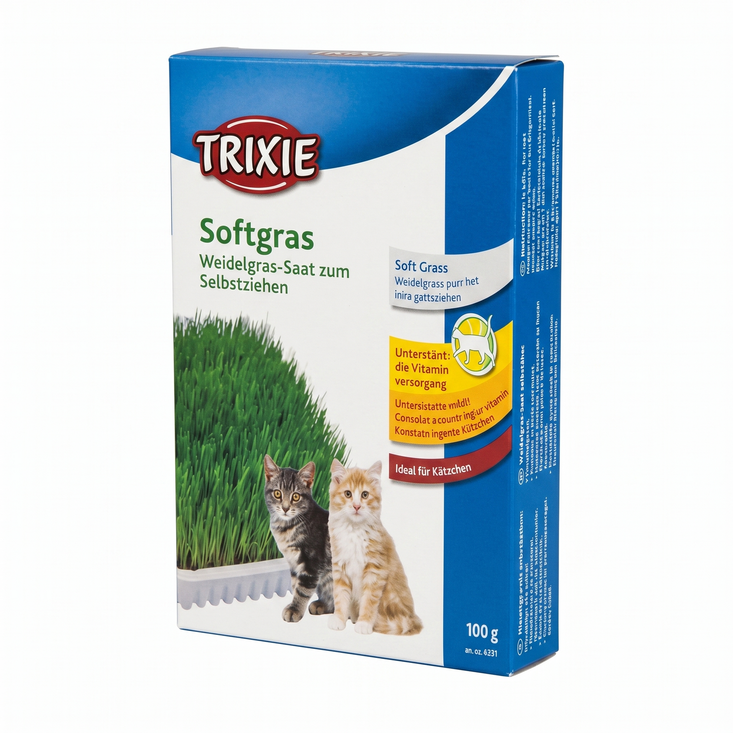Trixie Softgras Bak Graszaad Kweken voor Kittens | Vitaminerijk