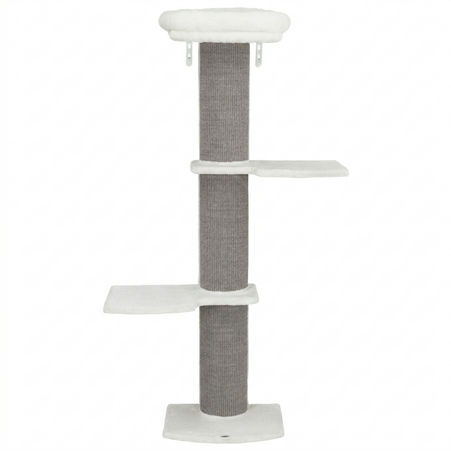 Trixie Krabpaal Acadia Wandmontage Sisal & Pluche met Relaxmand | Grijs 160cm