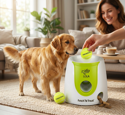 AFP Automatische Ballenwerper Speelgoed Hond | 16x20cm