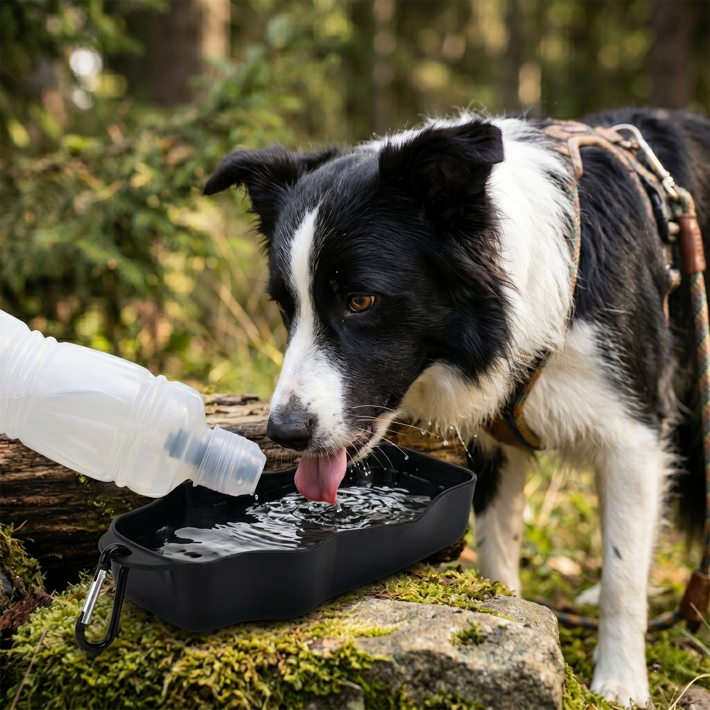 Petgear Travel Drinkfles Waterbak voor Honden Onderweg | 500ml