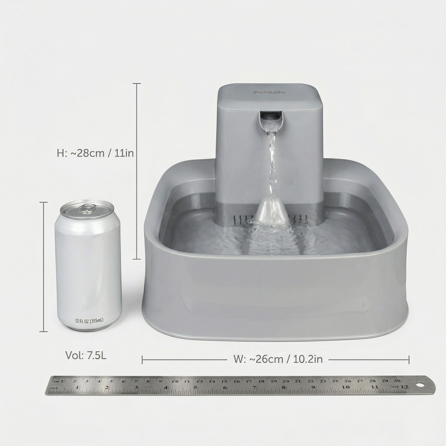 Petsafe Drinkwell Big Dog Drinkfontein Grote Honden met Koolfilter | 7,5L