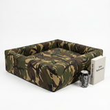 Bia Bed Hondenmand Original Camouflage Polyether met Opstaande Rand | 60x50x12,5cm