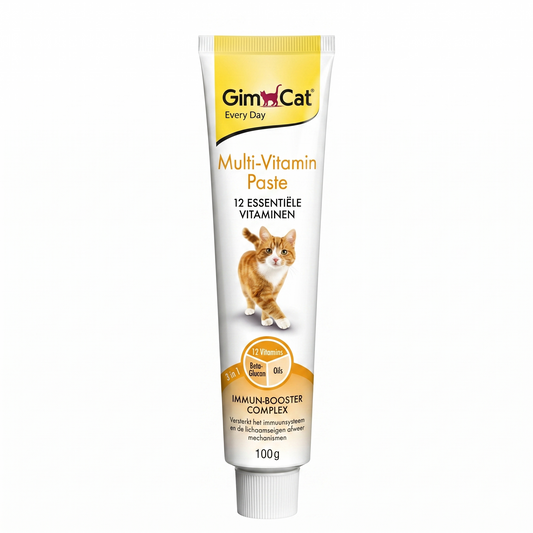 Gimcat Multivitaminepasta Kat 12 Essentiële Vitaminen | 100g