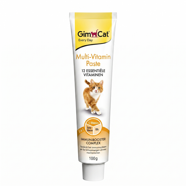 Gimcat Multivitaminepasta Kat 12 Essentiële Vitaminen | 100g