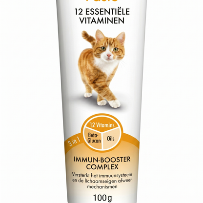Gimcat Multivitaminepasta Kat 12 Essentiële Vitaminen | 100g
