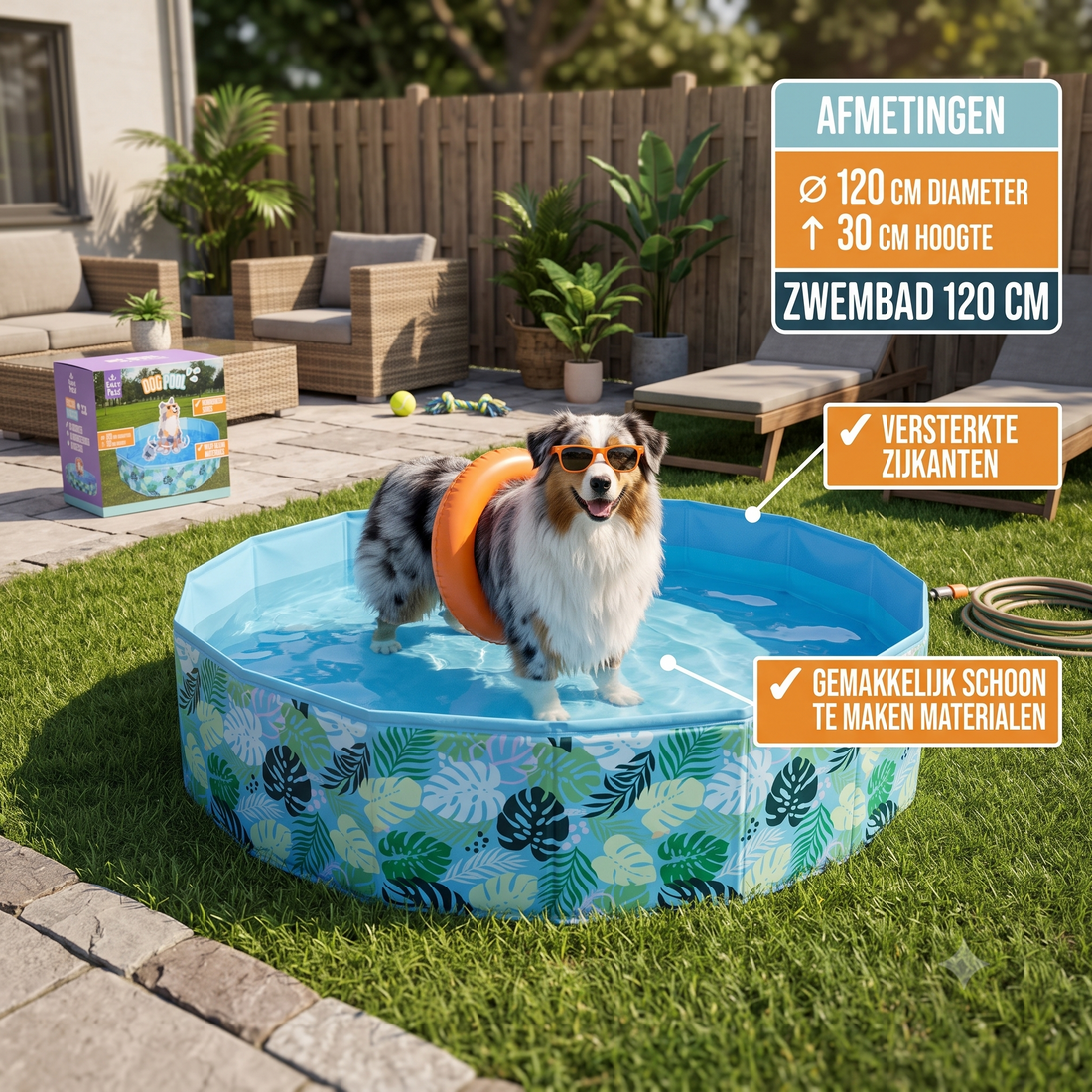 Zomerpret XL | Complete koelingsbundel voor Honden